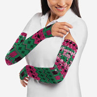 Firefighter Presents Christmas Arm Sleeves Xmas Holiday Patterns - Wonder Print Shop