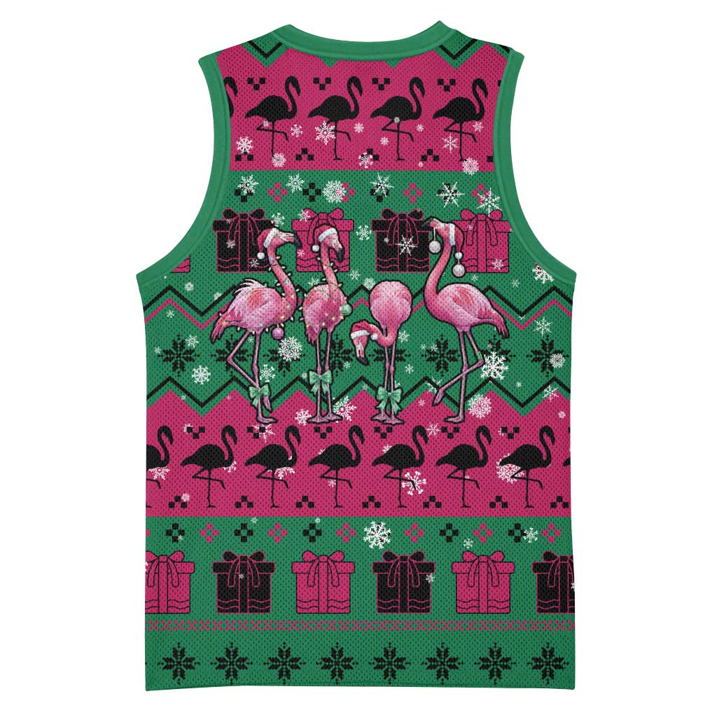 Firefighter Presents Christmas Basketball Jersey Xmas Holiday Patterns - Wonder Print Shop
