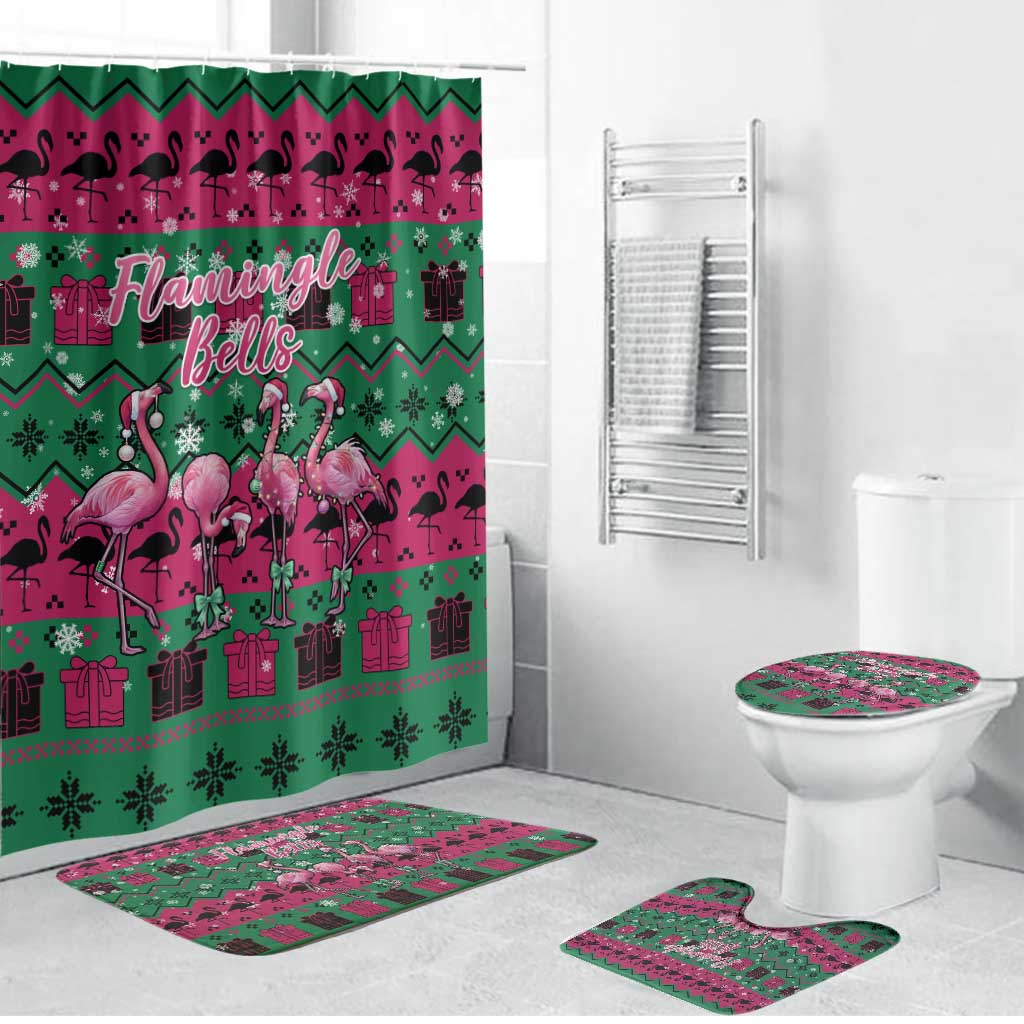 Firefighter Presents Christmas Bathroom Set Xmas Holiday Patterns - Wonder Print Shop