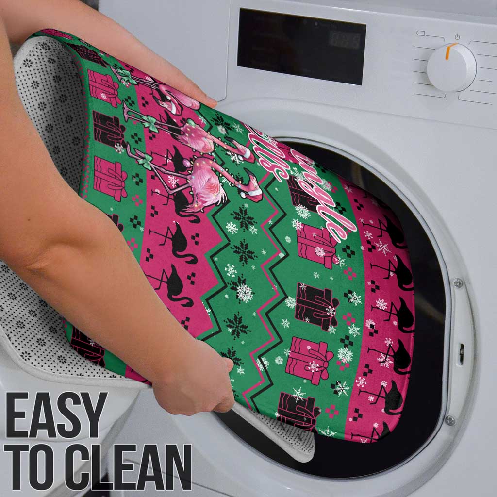 Firefighter Presents Christmas Bathroom Set Xmas Holiday Patterns - Wonder Print Shop