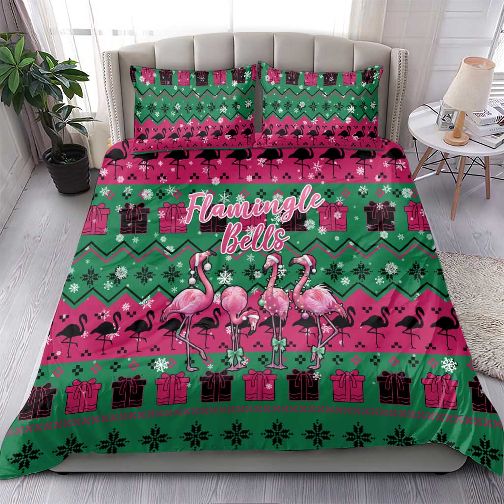 Firefighter Presents Christmas Bedding Set Xmas Holiday Patterns - Wonder Print Shop