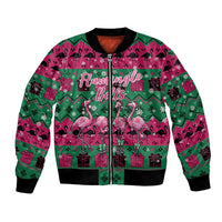 Firefighter Presents Christmas Bomber Jacket Xmas Holiday Patterns - Wonder Print Shop