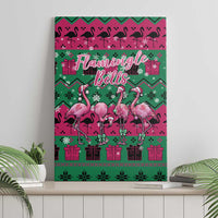 Firefighter Presents Christmas Canvas Wall Art Xmas Holiday Patterns - Wonder Print Shop