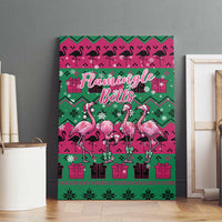Firefighter Presents Christmas Canvas Wall Art Xmas Holiday Patterns - Wonder Print Shop