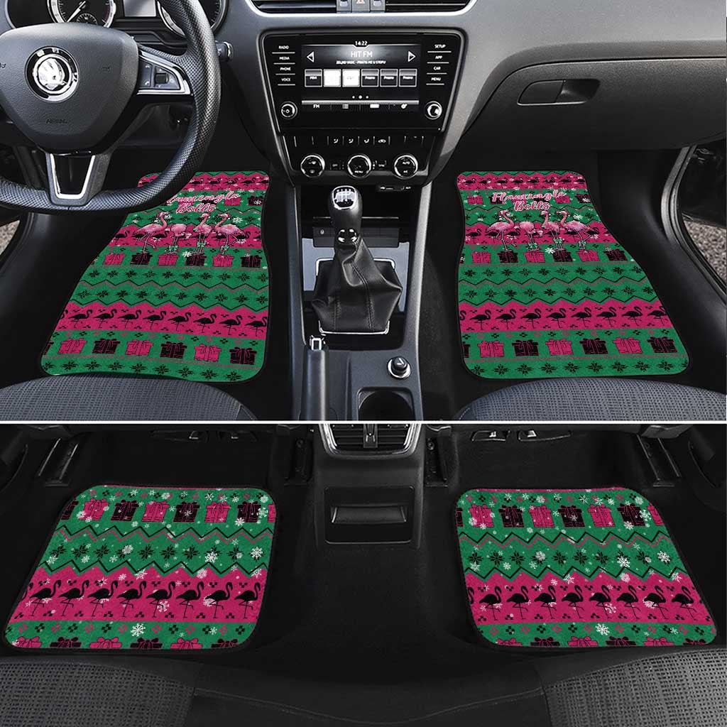 Firefighter Presents Christmas Car Mats Xmas Holiday Patterns - Wonder Print Shop