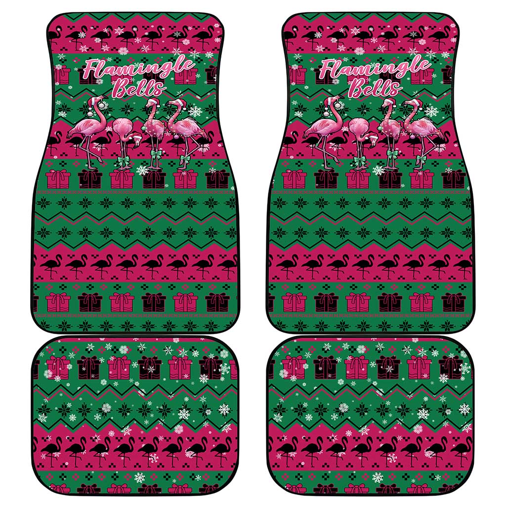 Firefighter Presents Christmas Car Mats Xmas Holiday Patterns - Wonder Print Shop