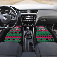 Firefighter Presents Christmas Car Mats Xmas Holiday Patterns - Wonder Print Shop