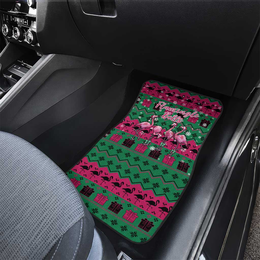 Firefighter Presents Christmas Car Mats Xmas Holiday Patterns - Wonder Print Shop