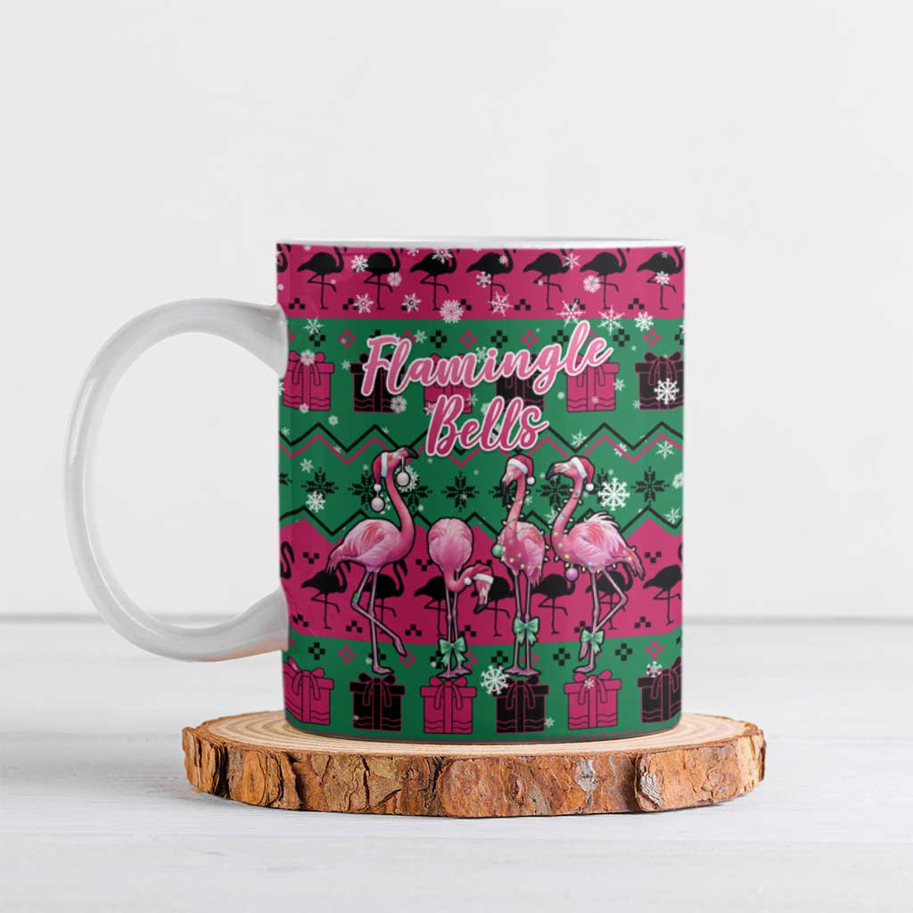 Firefighter Presents Christmas Ceramic Mug Xmas Holiday Patterns - Wonder Print Shop