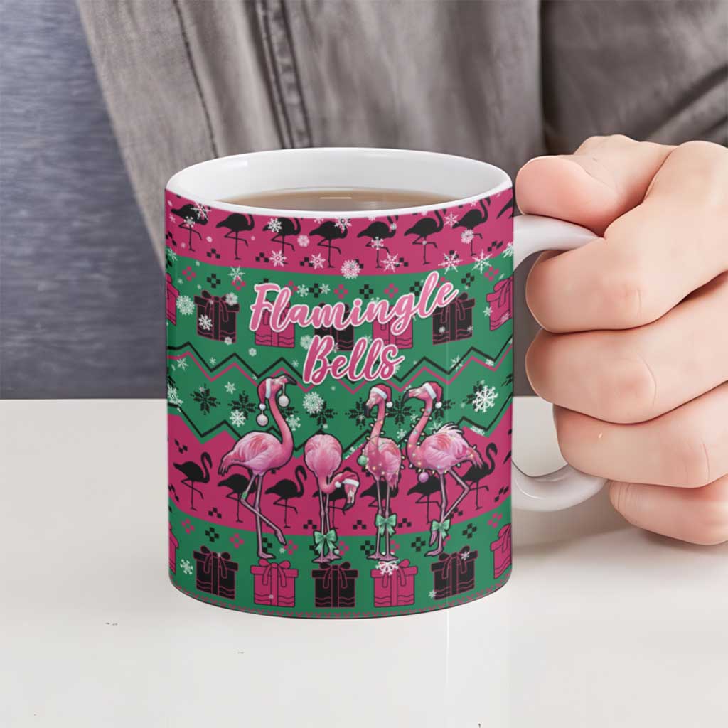 Firefighter Presents Christmas Ceramic Mug Xmas Holiday Patterns - Wonder Print Shop