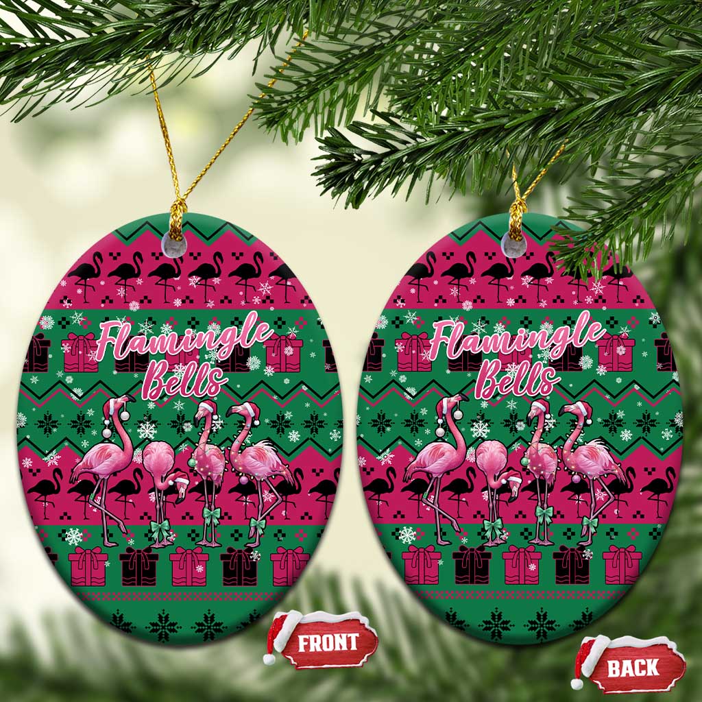 Firefighter Presents Christmas Ceramic Ornament Xmas Holiday Patterns - Wonder Print Shop