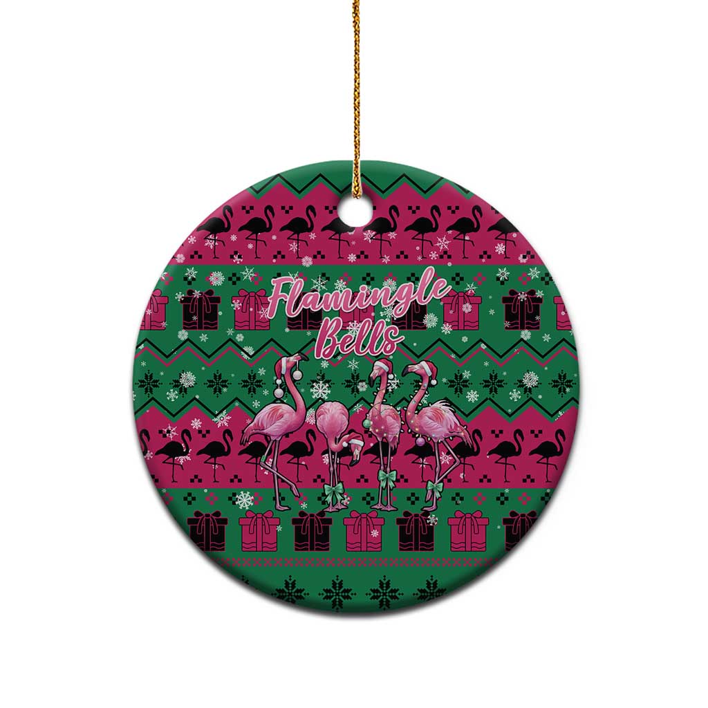 Firefighter Presents Christmas Ceramic Ornament Xmas Holiday Patterns - Wonder Print Shop