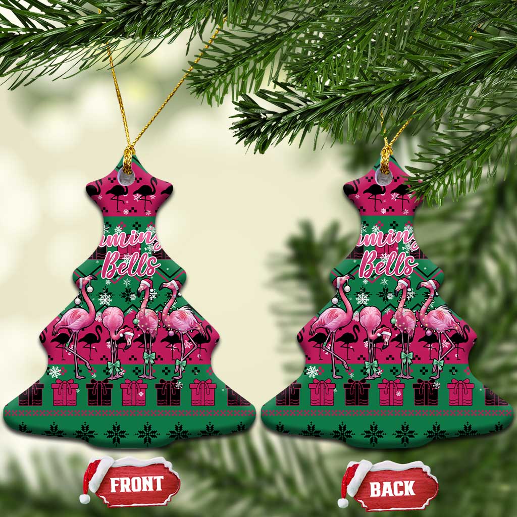 Firefighter Presents Christmas Ceramic Ornament Xmas Holiday Patterns - Wonder Print Shop