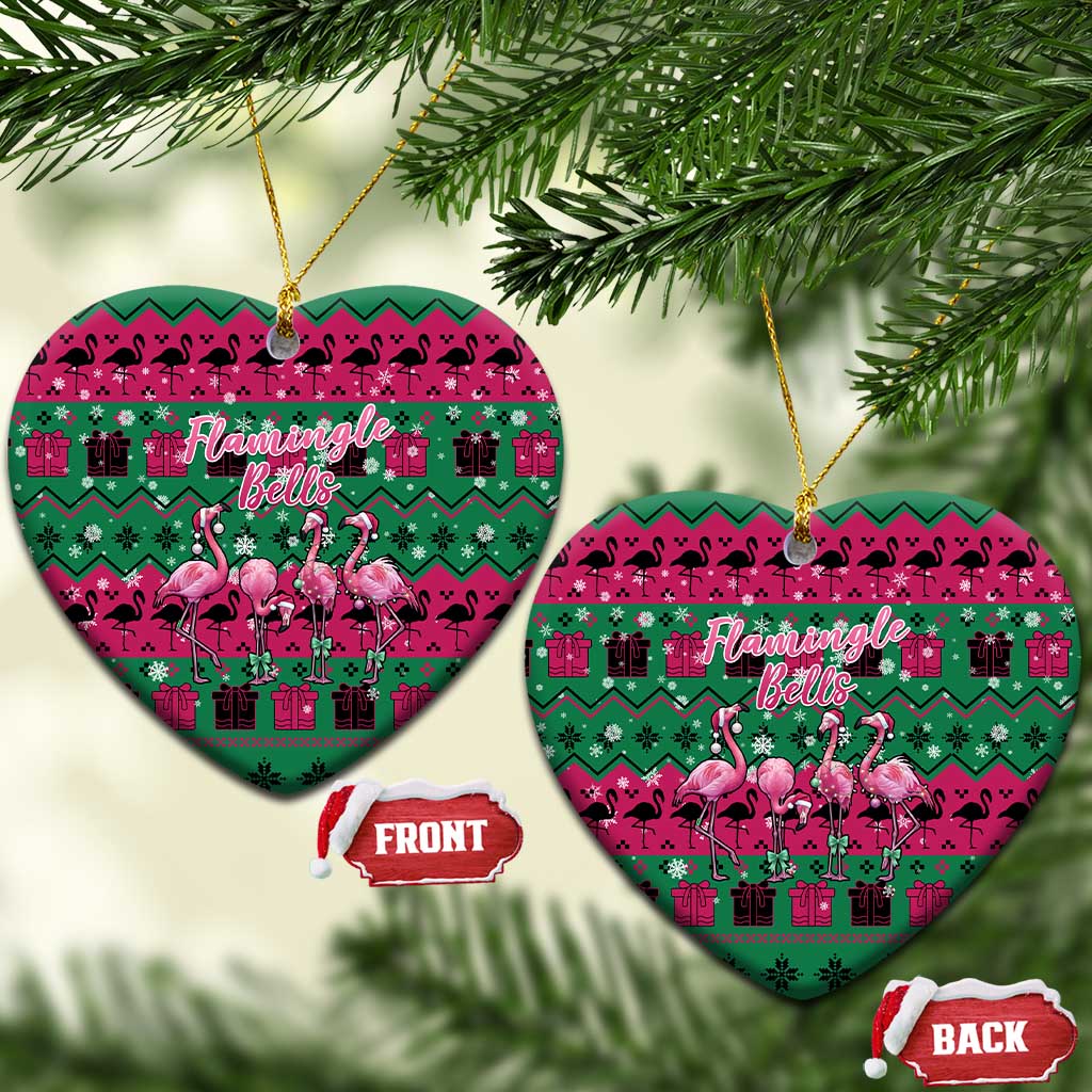 Firefighter Presents Christmas Ceramic Ornament Xmas Holiday Patterns - Wonder Print Shop