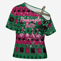 Firefighter Presents Christmas Cross Shoulder Shirt Xmas Holiday Patterns - Wonder Print Shop