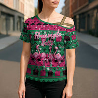 Firefighter Presents Christmas Cross Shoulder Shirt Xmas Holiday Patterns - Wonder Print Shop