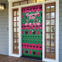 Firefighter Presents Christmas Door Cover Xmas Holiday Patterns - undefined