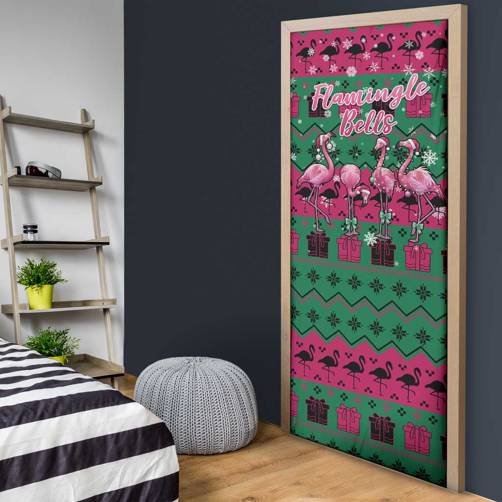 Firefighter Presents Christmas Door Cover Xmas Holiday Patterns - undefined