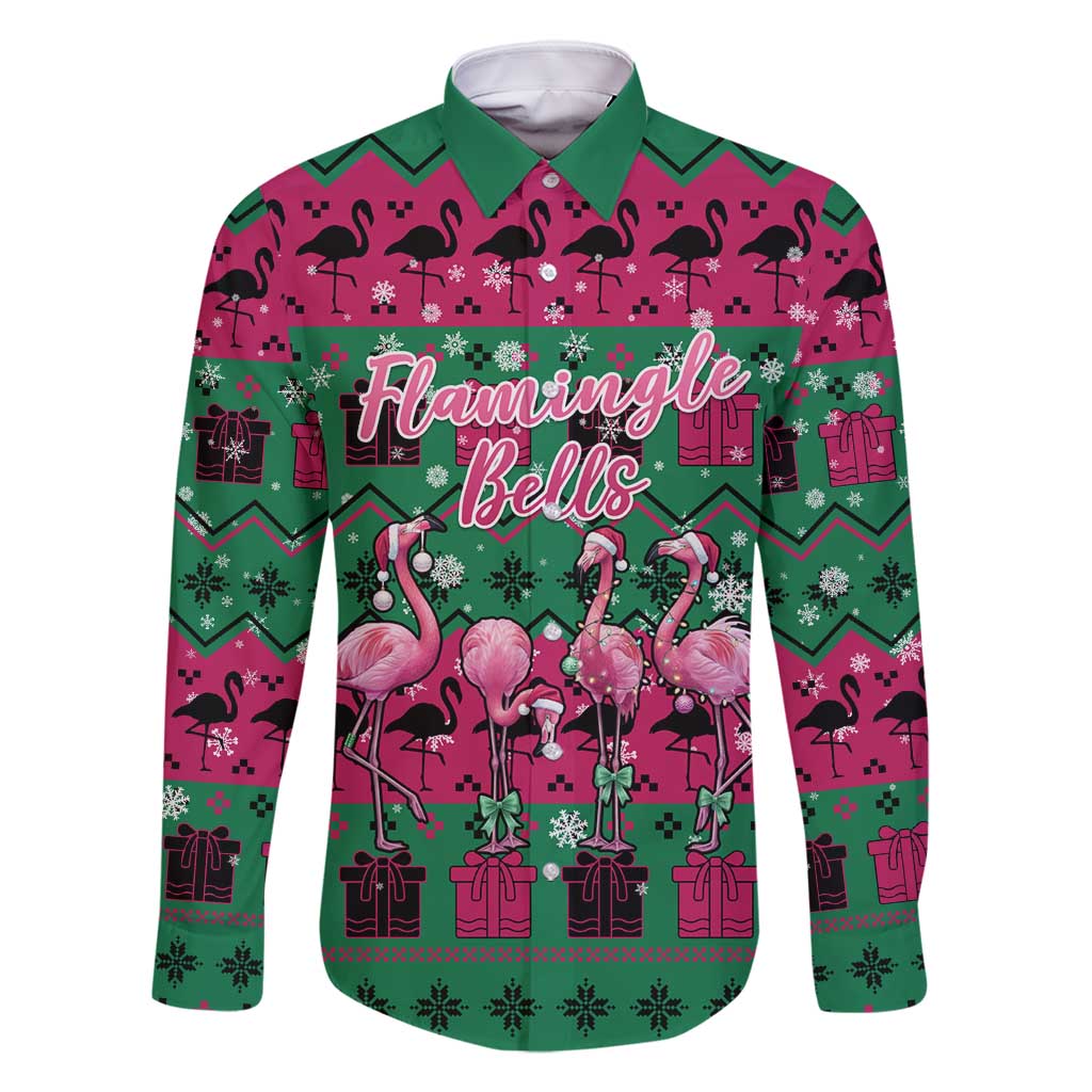 Firefighter Presents Christmas Family Matching Long Sleeve Bodycon Dress and Hawaiian Shirt Xmas Holiday Patterns - Wonder Print Shop