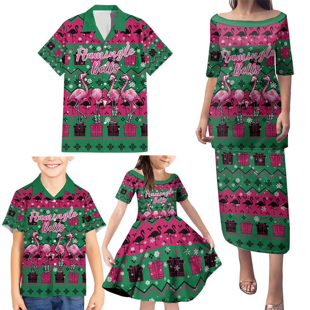 Firefighter Presents Christmas Family Matching Puletasi and Hawaiian Shirt Xmas Holiday Patterns - Wonder Print Shop