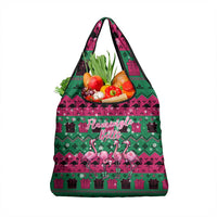 Firefighter Presents Christmas Grocery Bag Xmas Holiday Patterns - Wonder Print Shop