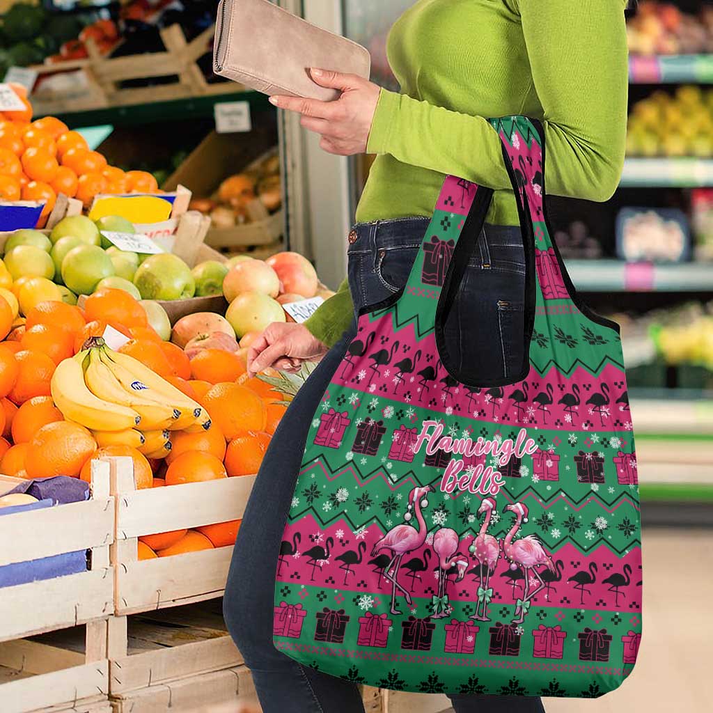 Firefighter Presents Christmas Grocery Bag Xmas Holiday Patterns - Wonder Print Shop