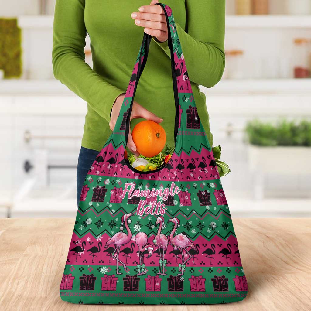 Firefighter Presents Christmas Grocery Bag Xmas Holiday Patterns - Wonder Print Shop