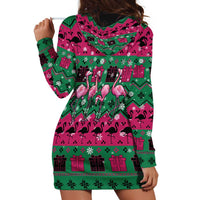 Firefighter Presents Christmas Hoodie Dress Xmas Holiday Patterns - Wonder Print Shop