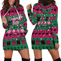 Firefighter Presents Christmas Hoodie Dress Xmas Holiday Patterns - Wonder Print Shop