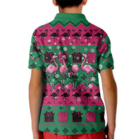 Firefighter Presents Christmas Kid Polo Shirt Xmas Holiday Patterns - Wonder Print Shop
