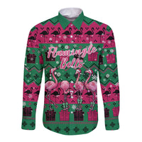 Firefighter Presents Christmas Long Sleeve Button Shirt Xmas Holiday Patterns - Wonder Print Shop