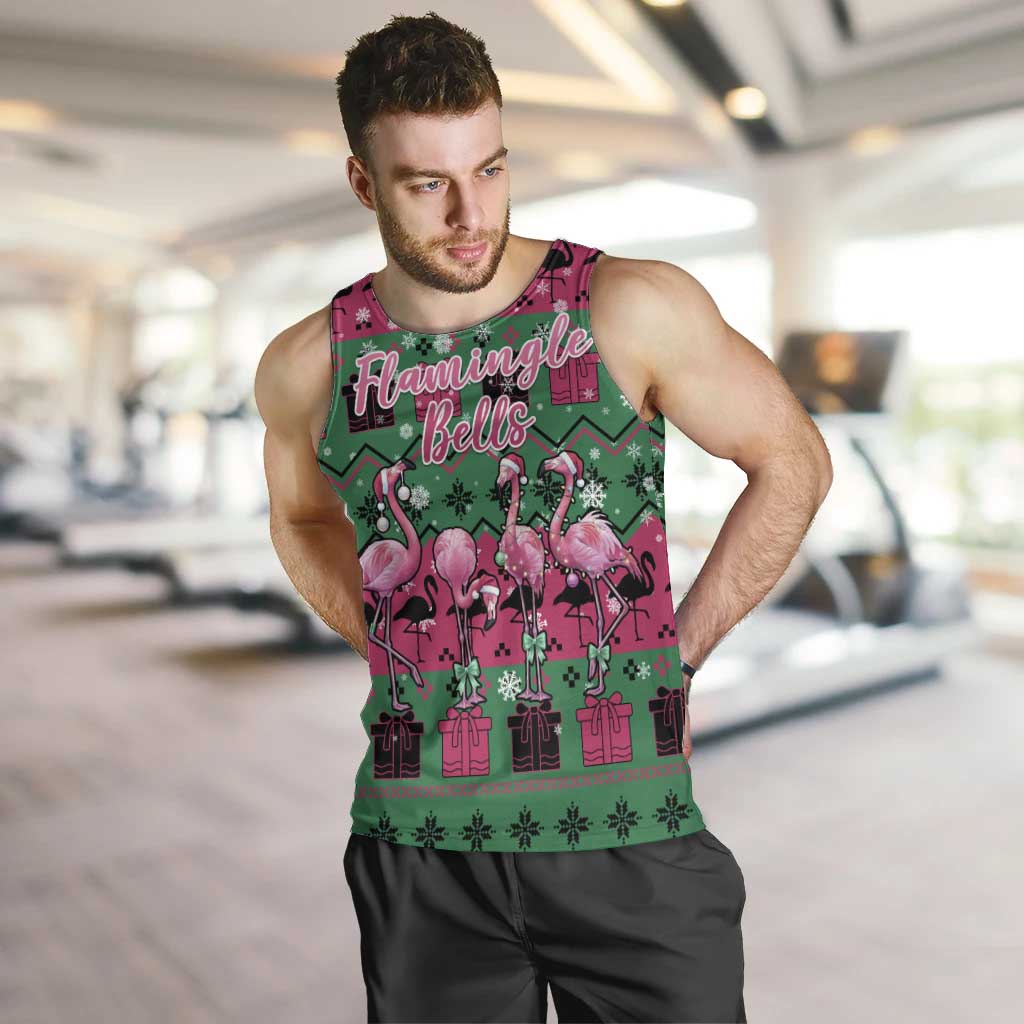 Firefighter Presents Christmas Men Tank Top Xmas Holiday Patterns - Wonder Print Shop