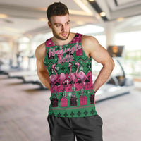Firefighter Presents Christmas Men Tank Top Xmas Holiday Patterns - Wonder Print Shop