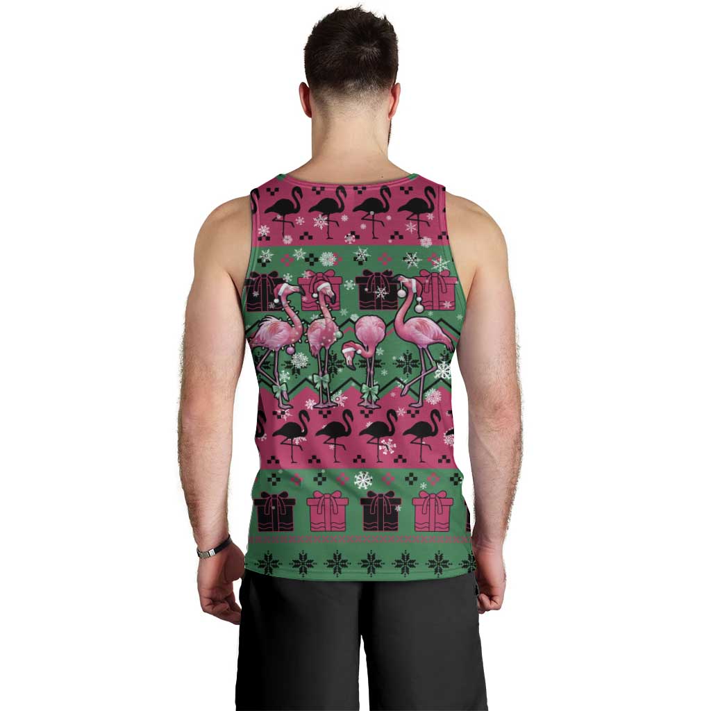 Firefighter Presents Christmas Men Tank Top Xmas Holiday Patterns - Wonder Print Shop