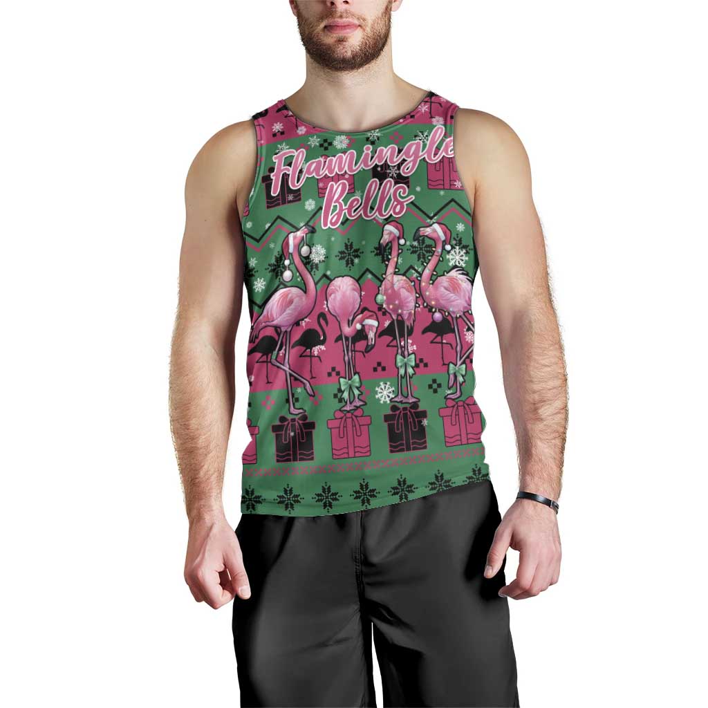 Firefighter Presents Christmas Men Tank Top Xmas Holiday Patterns - Wonder Print Shop