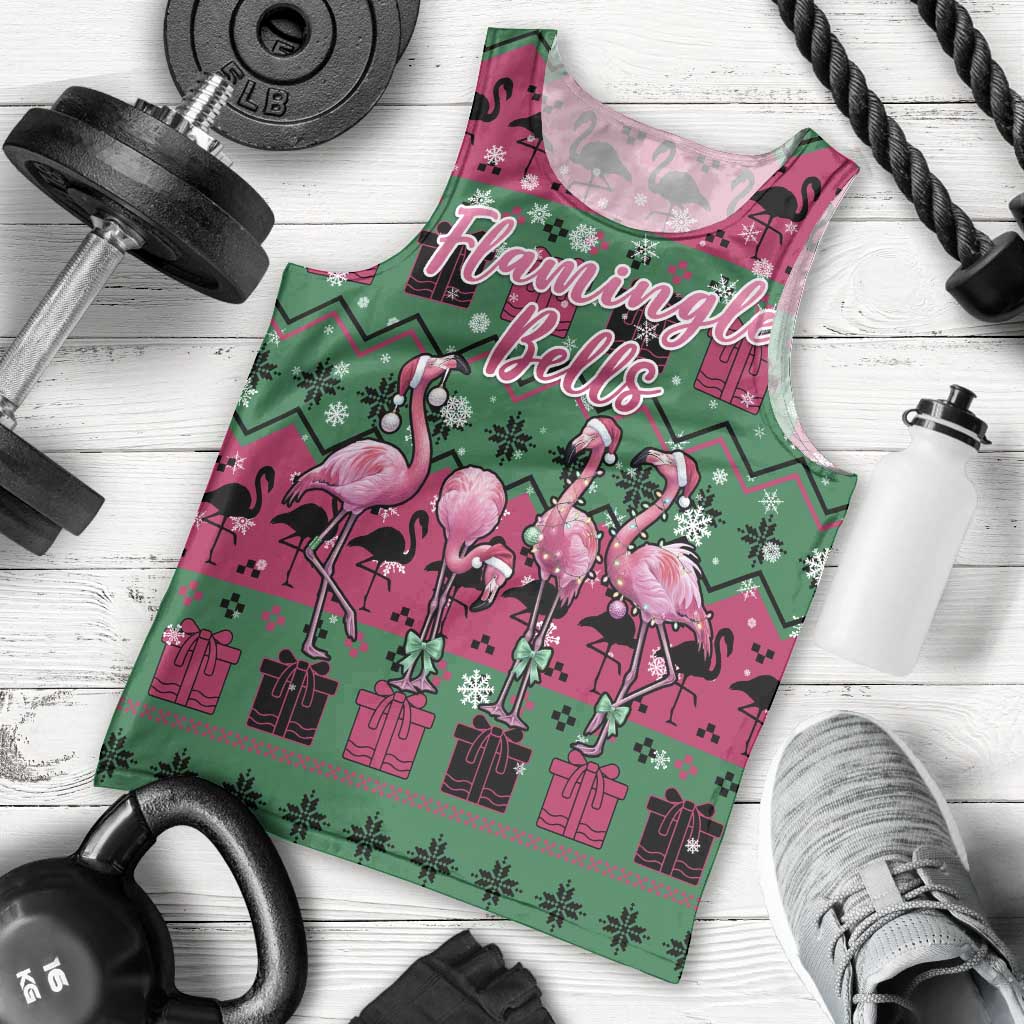 Firefighter Presents Christmas Men Tank Top Xmas Holiday Patterns - Wonder Print Shop