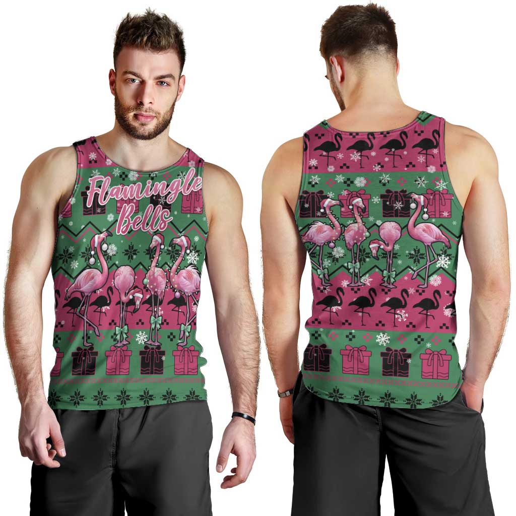 Firefighter Presents Christmas Men Tank Top Xmas Holiday Patterns - Wonder Print Shop