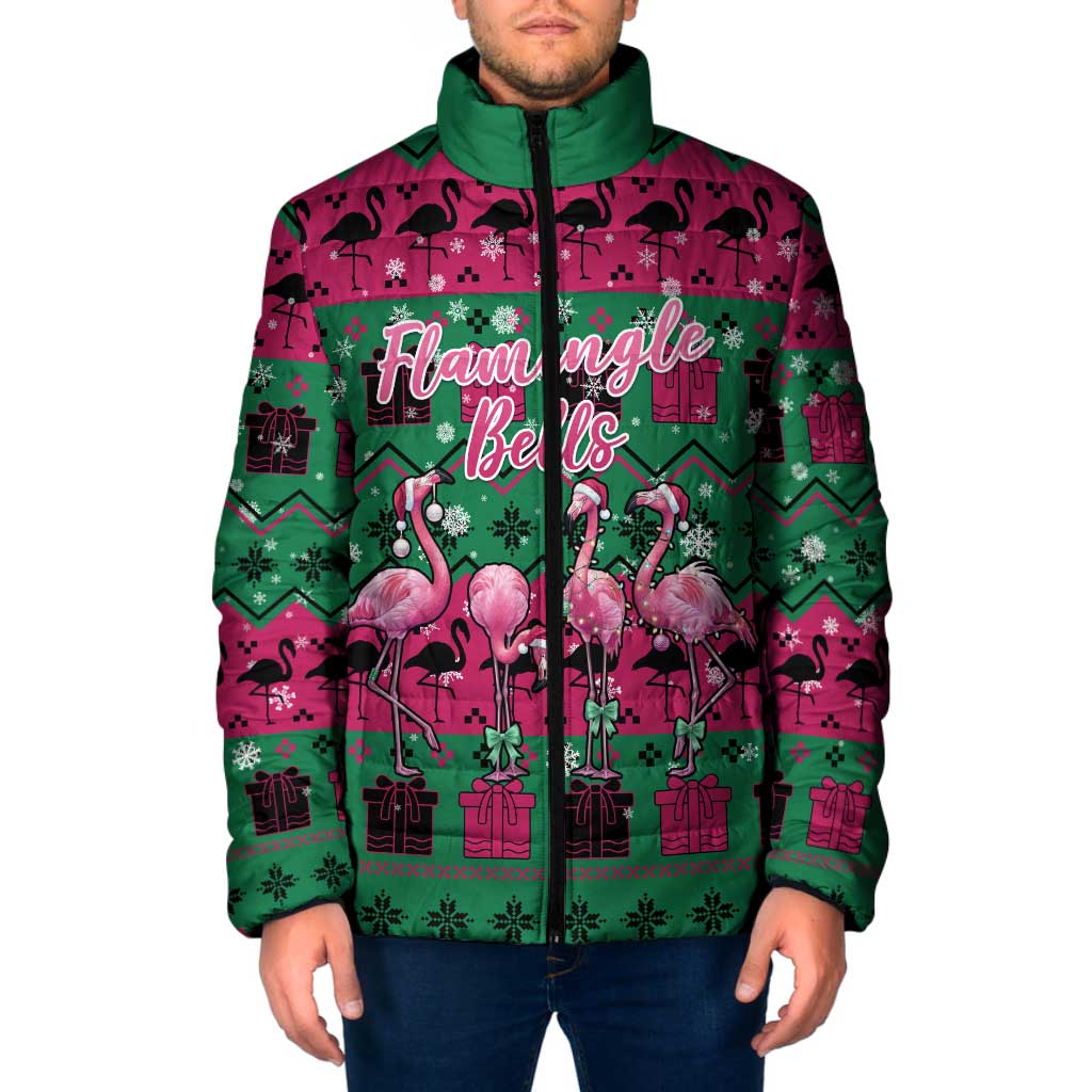 Firefighter Presents Christmas Padded Jacket Xmas Holiday Patterns - Wonder Print Shop