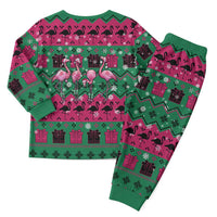 Firefighter Presents Christmas Pajama Set Xmas Holiday Patterns - Wonder Print Shop