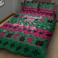 Firefighter Presents Christmas Quilt Bed Set Xmas Holiday Patterns - Wonder Print Shop