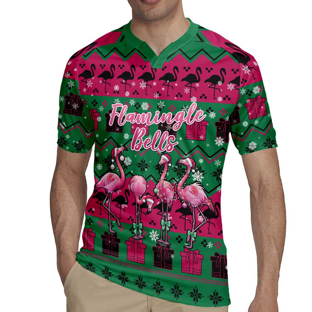 Firefighter Presents Christmas Rugby Jersey Xmas Holiday Patterns - Wonder Print Shop