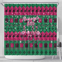 Firefighter Presents Christmas Shower Curtain Xmas Holiday Patterns - Wonder Print Shop