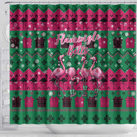 Firefighter Presents Christmas Shower Curtain Xmas Holiday Patterns - Wonder Print Shop