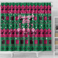Firefighter Presents Christmas Shower Curtain Xmas Holiday Patterns - Wonder Print Shop