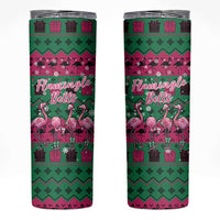 Firefighter Presents Christmas Skinny Tumbler Xmas Holiday Patterns - Wonder Print Shop