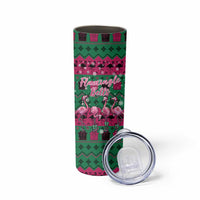 Firefighter Presents Christmas Skinny Tumbler Xmas Holiday Patterns - Wonder Print Shop