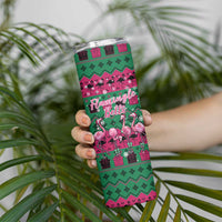 Firefighter Presents Christmas Skinny Tumbler Xmas Holiday Patterns - Wonder Print Shop