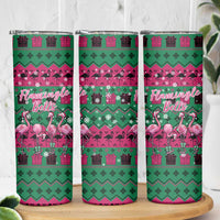 Firefighter Presents Christmas Skinny Tumbler Xmas Holiday Patterns - Wonder Print Shop