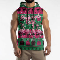 Firefighter Presents Christmas Sleeveless Hoodie Xmas Holiday Patterns - Wonder Print Shop