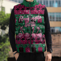 Firefighter Presents Christmas Sleeveless Puffer Jacket Xmas Holiday Patterns - Wonder Print Shop